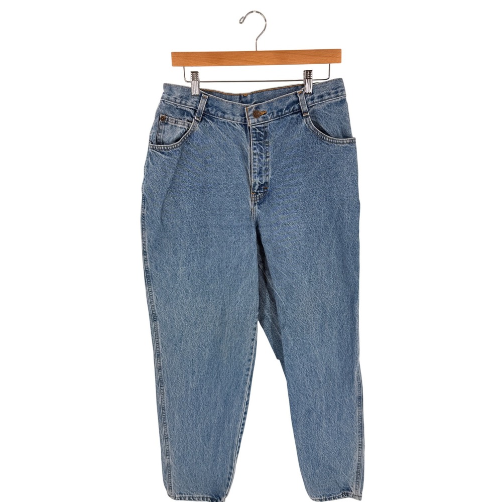 Vintage 90s High Rise Gitano Jeans Blue Size 16 Average Mom Denim Retro Rigid